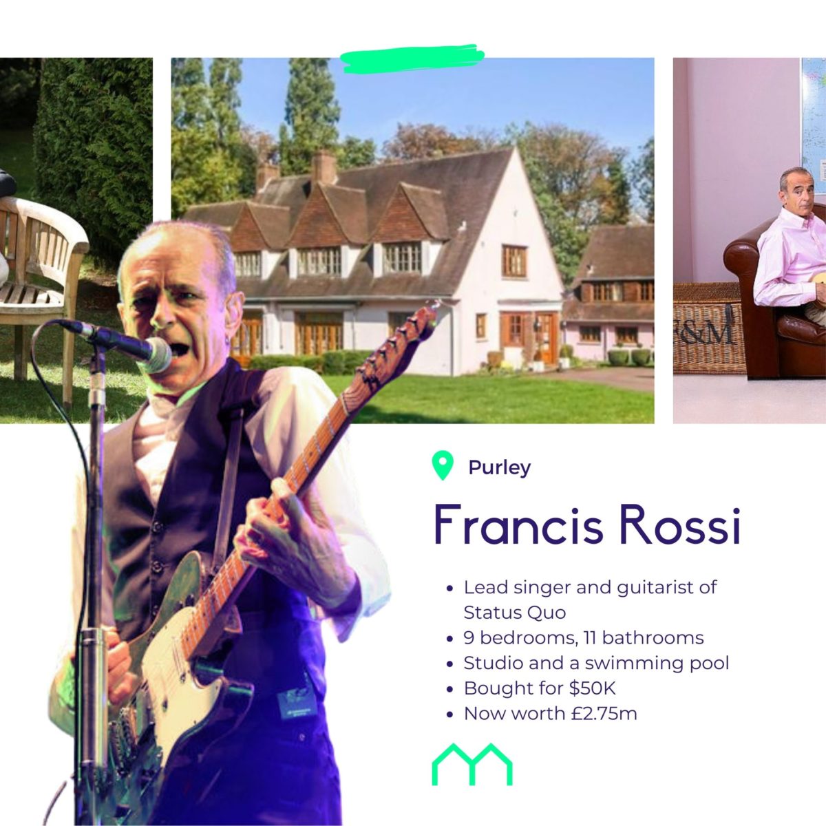 Francis Rossi Croydon home